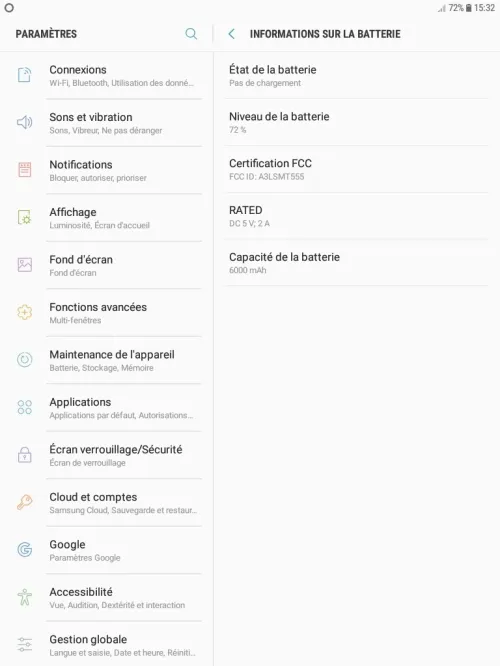 Samsung Galaxy Tab A (t555) 9.7" 4g
