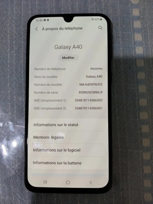 Samsung Galaxy A40
