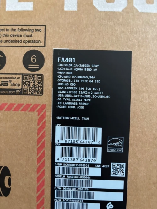 Asus TUF Gaming A14