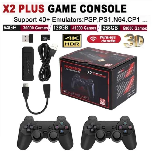 Game stick X2 plus 64 Go 30000 jeux