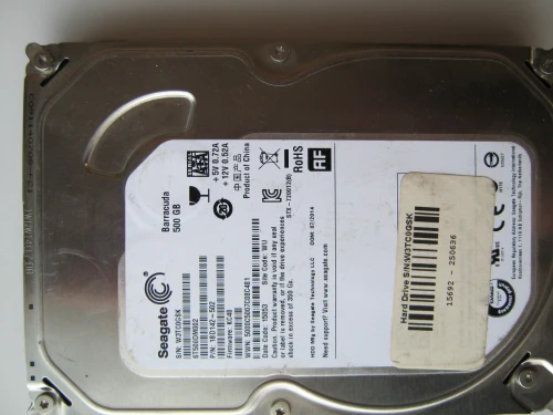 Disque Dur Seagate Barracuda Interne SATA 500Go 7200TRM 3,5" 6.0Gb/s (ST500DM002)