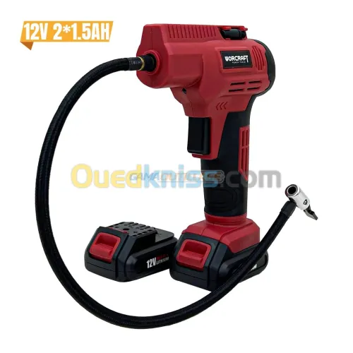 GONFLEUR SANS FIL 12V 2*1.5AH WORCRAFT