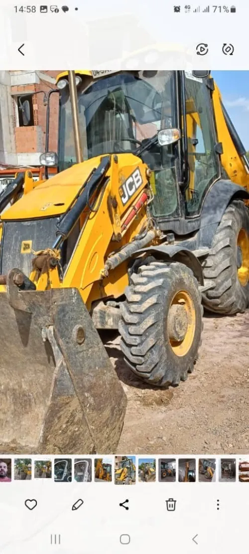 JCB 3CX Rétro chargeur JCB 3CX 2018