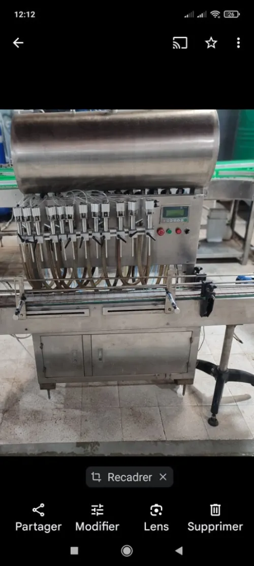 Remplisseuse automatique 12 bec
