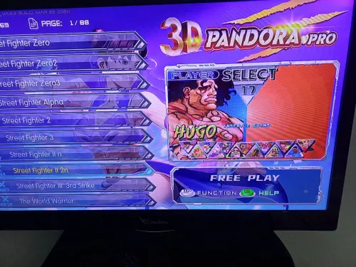 Jeux arcade (3d pondora pro) plus de 29000 jeux