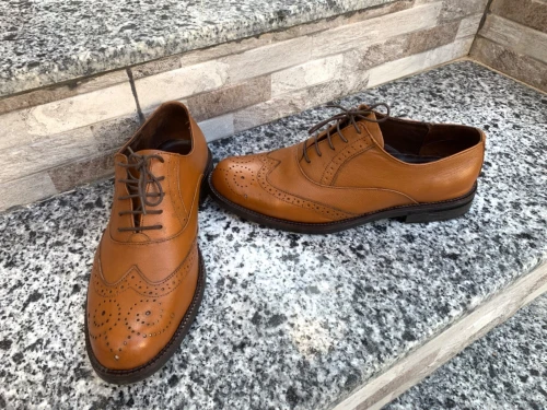Chaussure classique Noir / Marron haute qualité