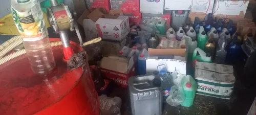 Matériel, équipement et différents produits de vidange 