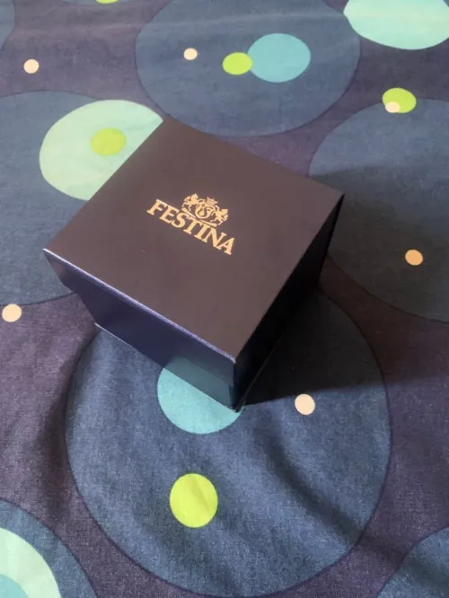 MONTRE FESTINA F20357 BLEU, BRACELET ACIER INOXYDABLE, HOMME