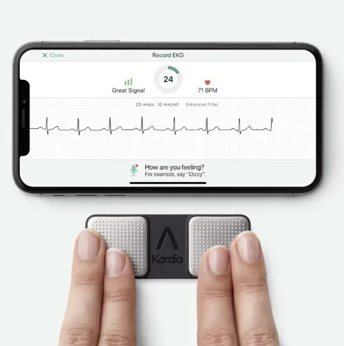 Surveillez votre cœur en toute simplicité électrocardiogramme Portable