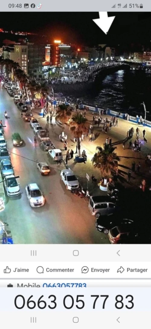 Location Appartement F2 Jijel Jijel