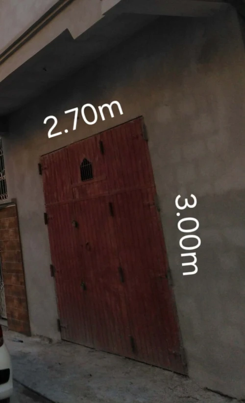 Portail باب حديدي كبير