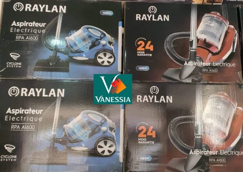 Aspirateur Marque Raylan Couleur Rouge