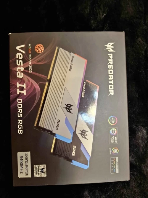 Acer Predator Vesta II RGB DDR5 32GB (2x16GB) 6400MHz CL32