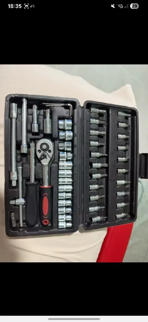 Caisse a outils 46 pièces a bon prix