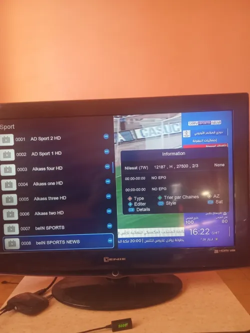 Vente télévision