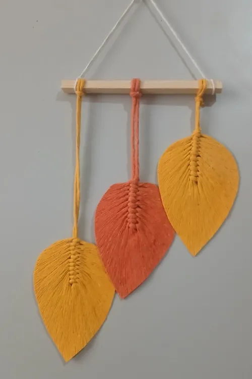   décoration en macramé 