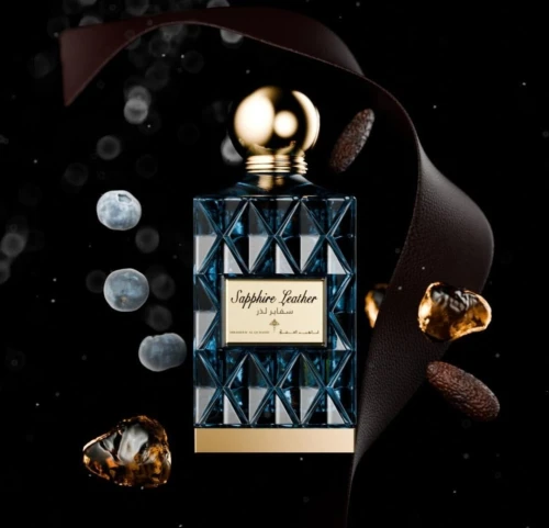 sapphire leather ibraq 75ml  سفاير لذر من ابراق