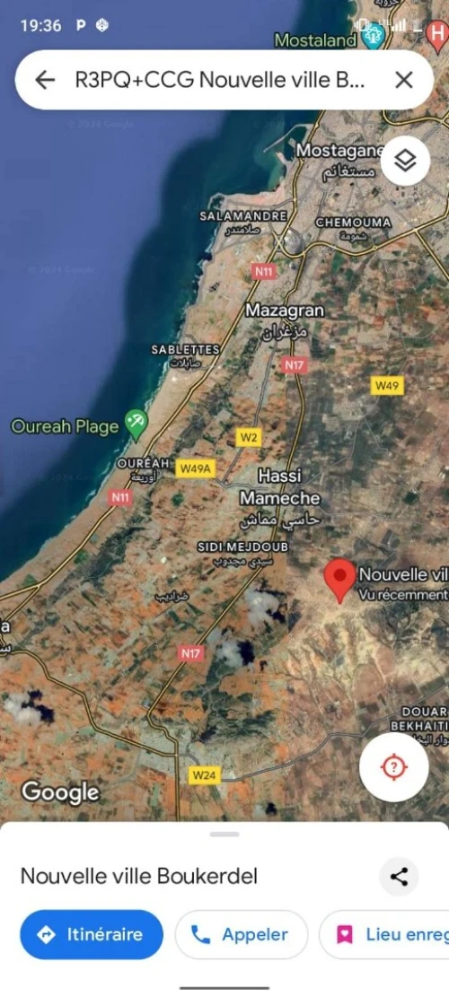 Vente Terrain Mostaganem Hassi maameche