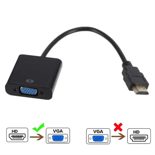 Cable hdmi vers vga 