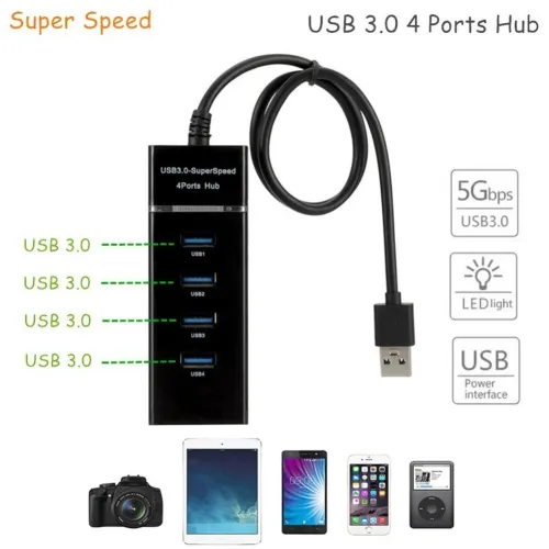 4 Portes usb 3.0 super rapide 