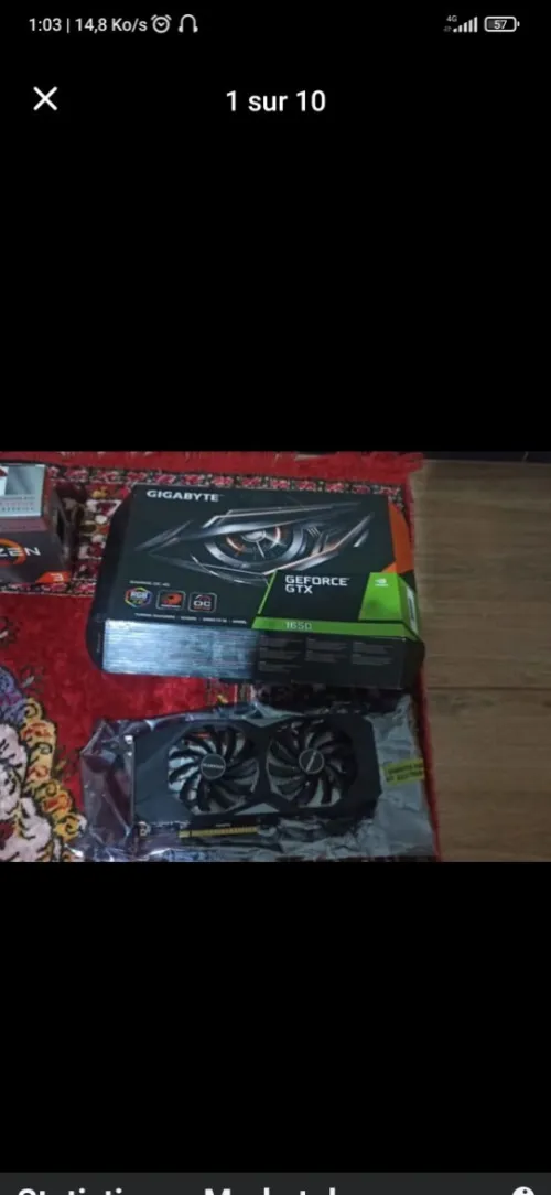 GTX 1650 4GB OC gigabit 