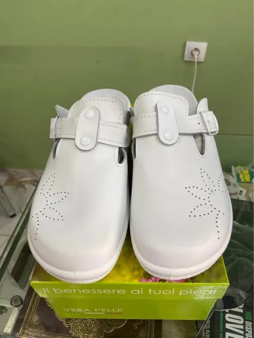 Sabot Orthopédique Fermé Blanc BIO UP Made in Italy