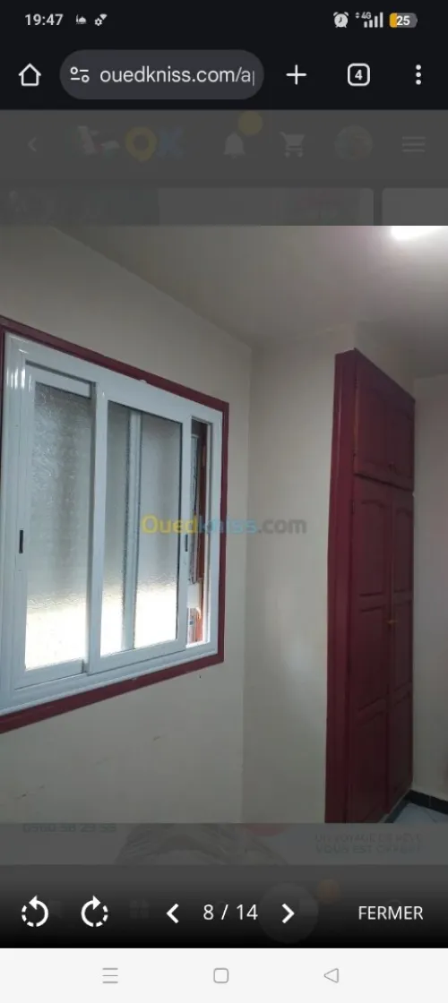 Location Appartement F2 Alger Tessala el merdja