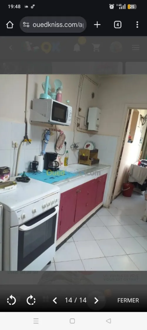 Location Appartement F2 Alger Tessala el merdja