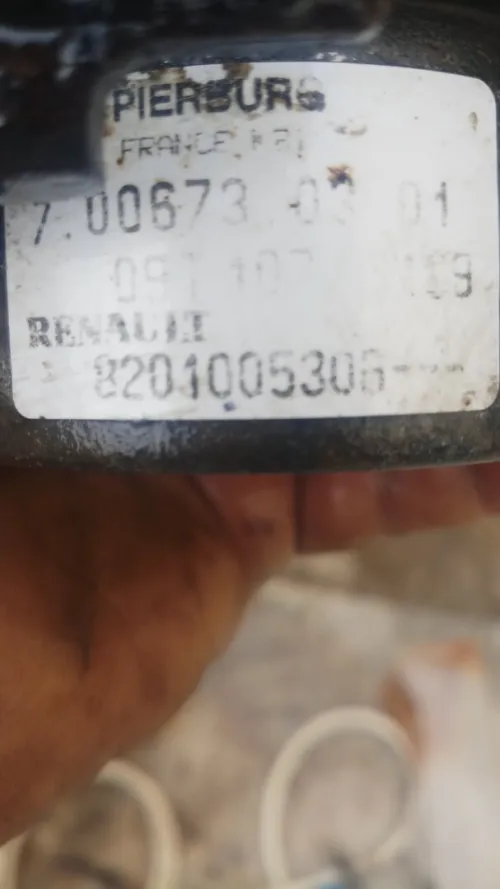 Pompe à vide moteur 1.5 dci