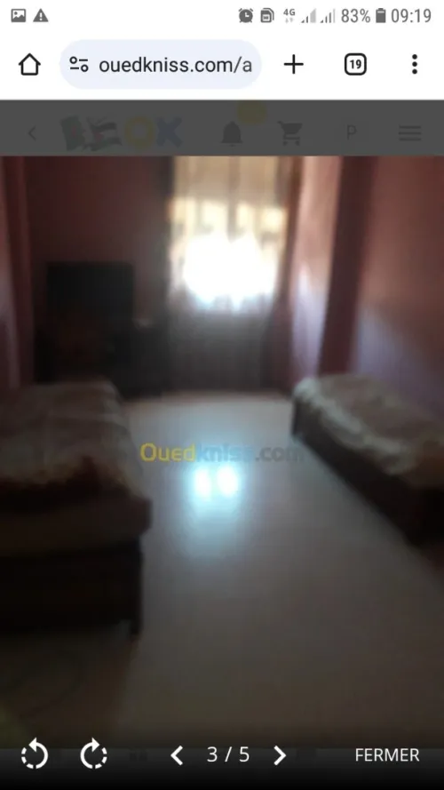 Location Appartement F3 Béjaïa Aokas
