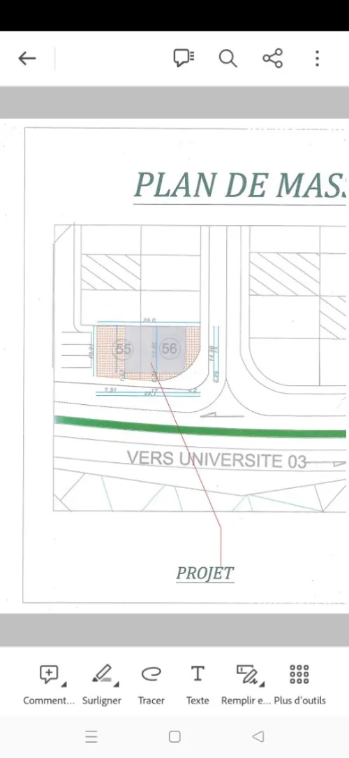 Vente Terrain Constantine El khroub