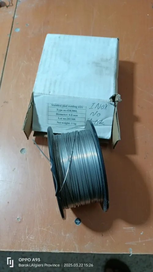 Fils inox a souder