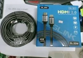 CABLE GLINK HDMI 1.8M/3M/5M/10M/20M 4K 2.0