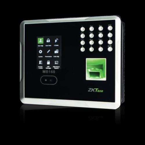 POINTEUSE ZKTECO MB160 AVEC BATTERIE, EMPREINTE,FACIAL,CARTE
