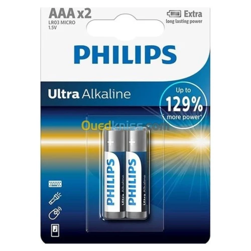 PILE PHILIPS AA-R6/AAA-R3 ULTRA/PREMIUM/POWER