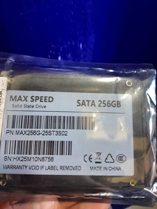 DISQUE DUR SSD 256GB MAX SPEED SATA 2.5"