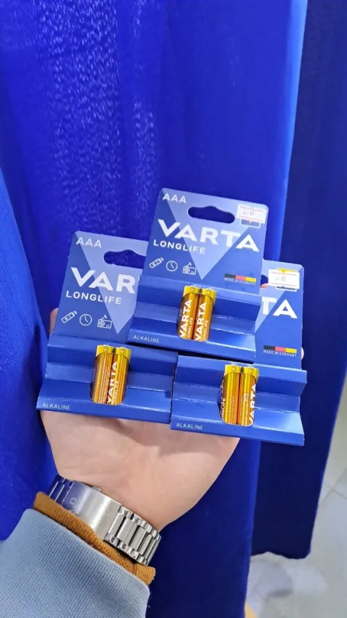 PILE VARTA LONGLIFE AAAX2 LR03 1.5V ALKALINE