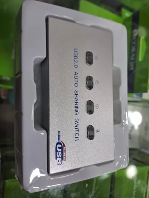 SWITCH IMPRIMANTE USB 4 PORTS ENTREE USB-B 1 PORT USB-A
