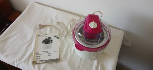 Vend Sorbetière Machine à glace SilverCrest allemande SECM 12 A1 - Neuf Cabas SilverCrest  Neuve Cabas