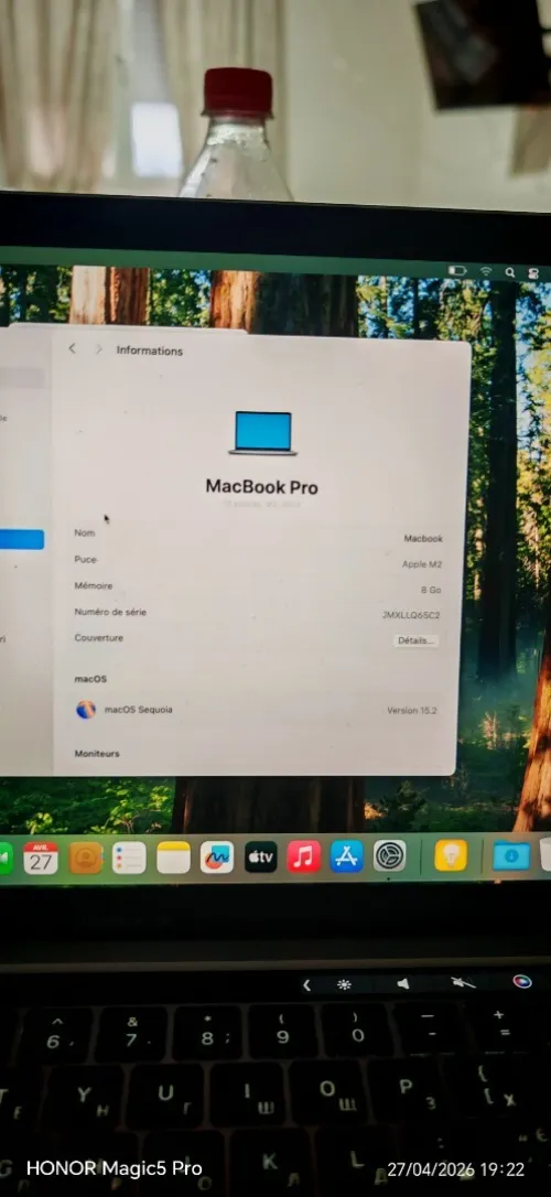 macbook pro 13 pouces m2 2022