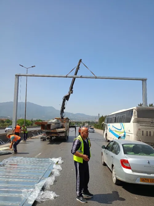 Travaux de signalisation horizontale et verticale traçage et marquag des routee du route