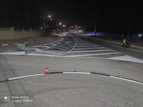  travaux de signalisation routière