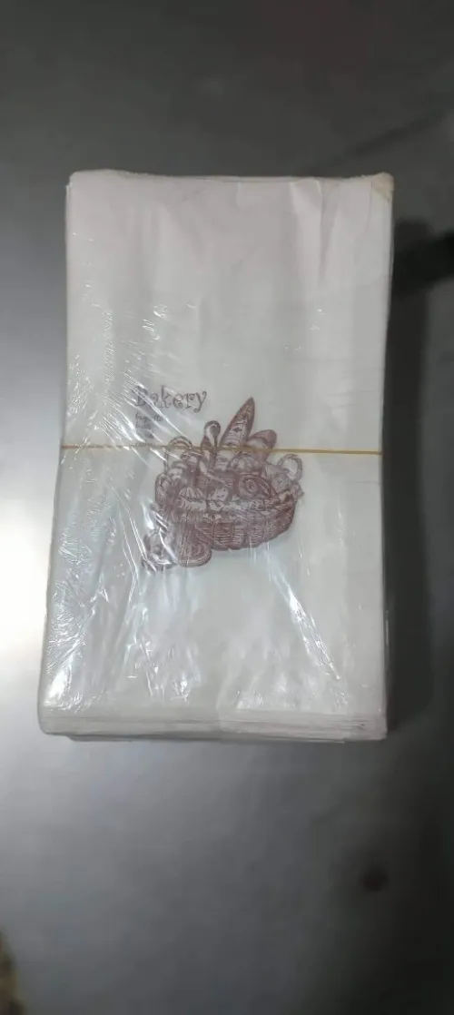 Sac en papier kraft  vergie (sac croissant-sandwich-burger-pain-pharmacie)