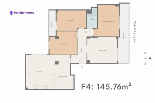 Vente Appartement F4 Alger El achour