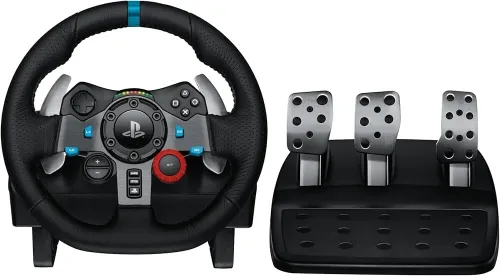 Logitech G29 Driving Volant De Course En Cuir Avec Pédales,sans boite