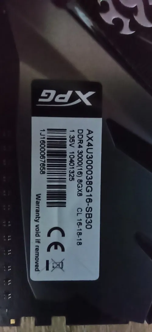 Ram XPG 3000mhz 8 GO DDR4 