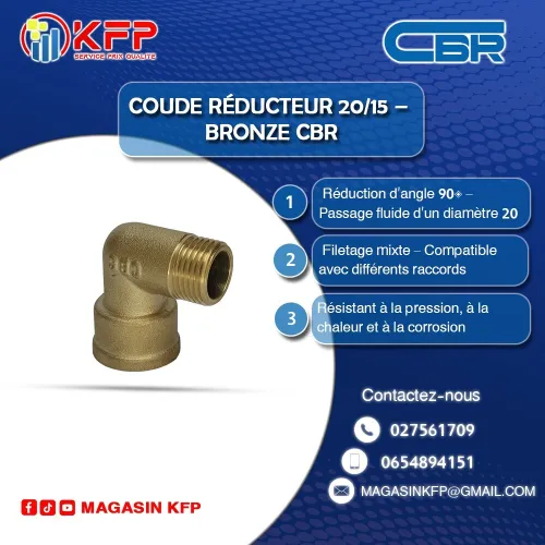 COUDE RED BRONZ 20*15 CBR