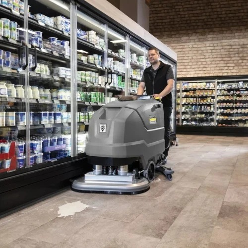 Nettoyage des grandes surfaces et magasins