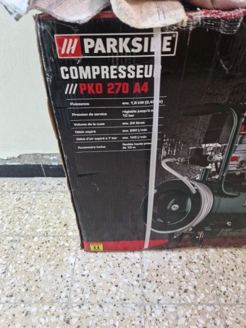Compresseur a air parkside 