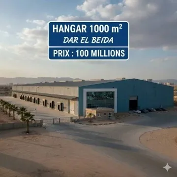 Location Hangar - Usine Alger Dar el beida